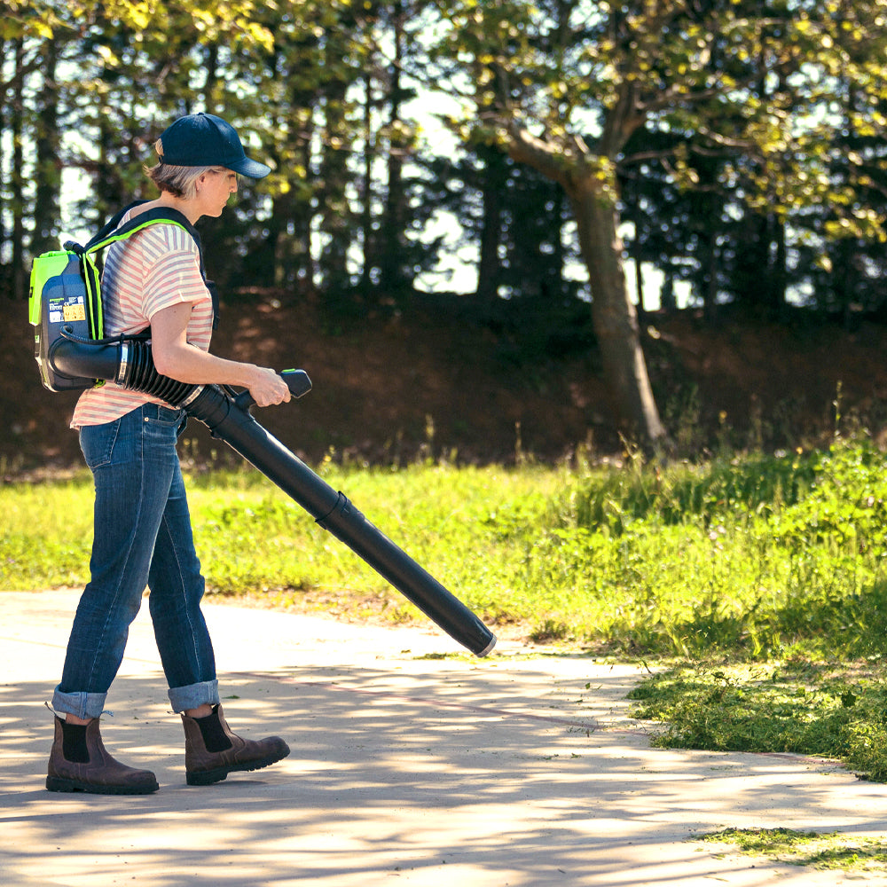 60V Rucksack-Laubbläser - 4Ah Akku