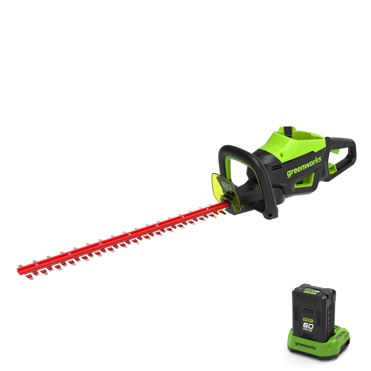 60V Heckenschere 66cm - 2Ah Akku