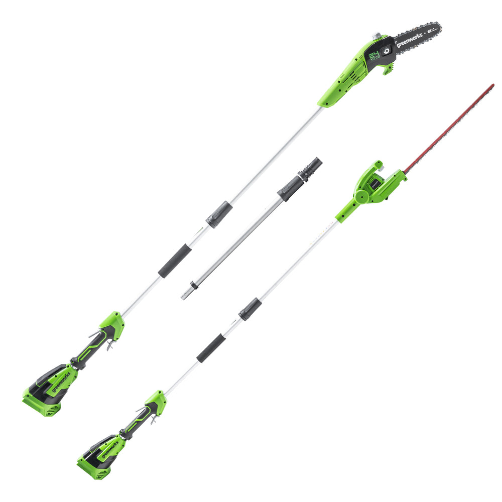 POWERALL 24V Hochentaster & Stab-Heckenschere Gen. II - 4Ah Akku