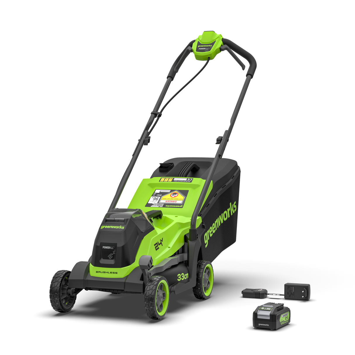 POWERALL 24V Rasenmäher 33cm Gen. II - 4Ah Akku