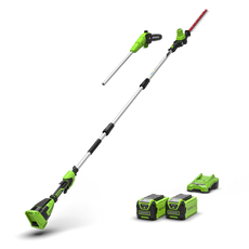40V Hochentaster & Stab-Heckenschere Gen. II - 2x 2Ah Akkus