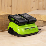 POWERALL 24V Dual-Slot-Ladegerät 8A