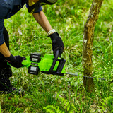 POWERALL 48V (24V x 2) Kettensäge 36cm - 2x 4Ah Akkus