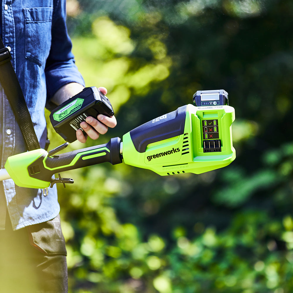 POWERALL 48V (24V x 2) Rasentrimmer 40cm - Ohne Akku