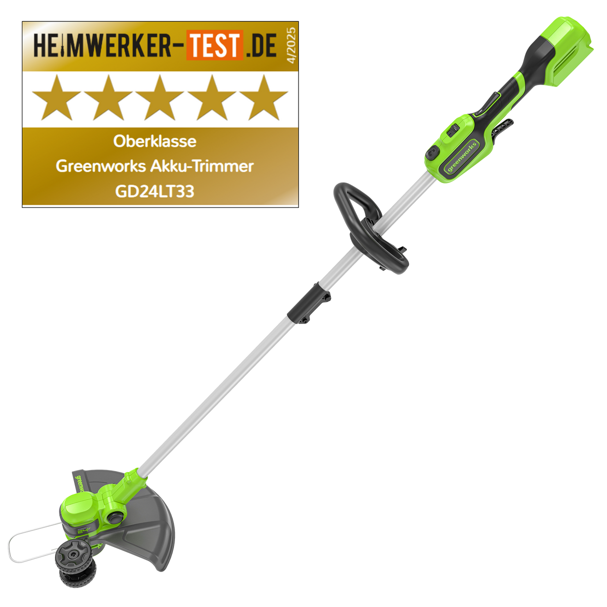 POWERALL 24V Rasentrimmer 33cm - 4Ah Akku