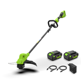 POWERALL 48V (24V x 2) Rasentrimmer 38cm - 2x 4Ah Akkus