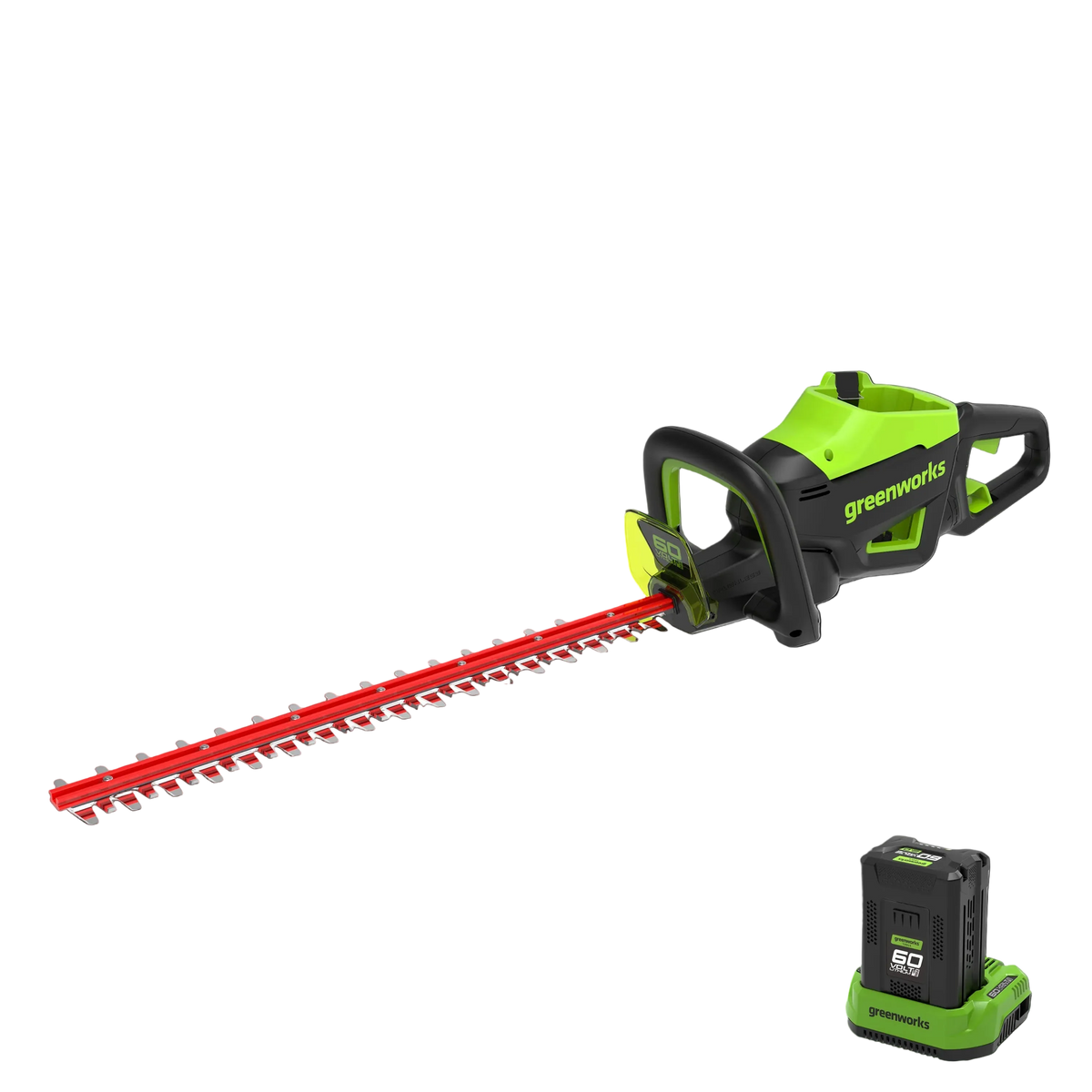 60V Heckenschere 66cm - 2Ah Akku