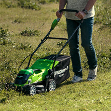 40V Rasenmäher 35cm - 2x 2Ah Akkus