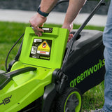 POWERALL 48V (24V x 2) Rasenmäher 36cm + 24V Rasentrimmer 25cm Gen. II Set