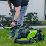 POWERALL 48V (24V x 2) Rasenmäher 41cm - Ohne Akku