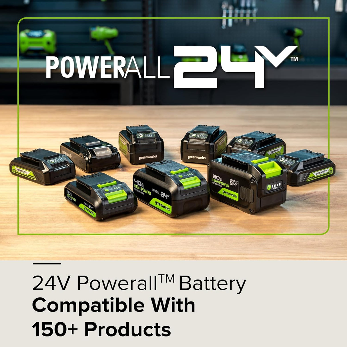 POWERALL 24V Hochleistungsakku 2Ah