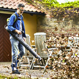 60V Rucksack-Laubbläser - 4Ah Akku