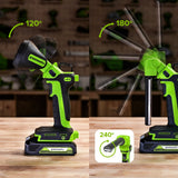 POWERALL 24V 2-in-1 LED-Arbeitsleuchte – Ohne Akku