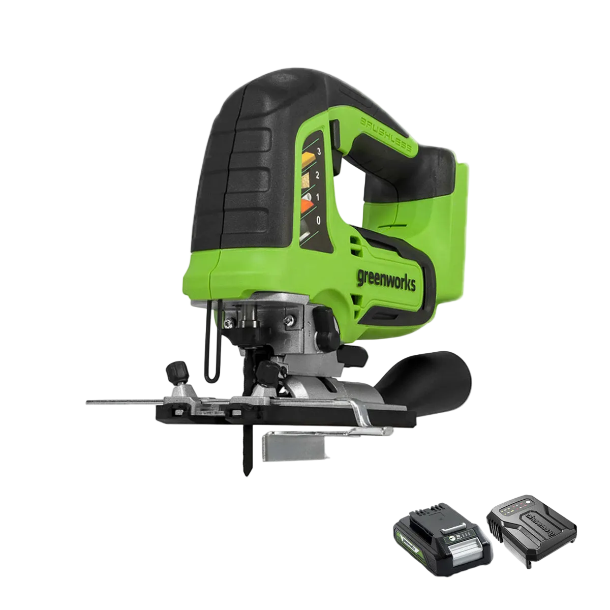 POWERALL 24V Stichsäge - 2Ah Akku