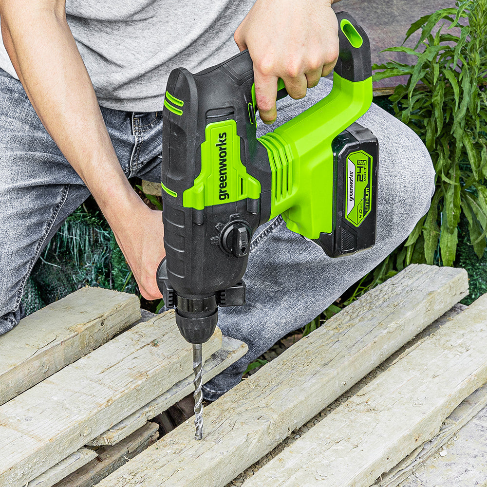 POWERALL 24V Schlagschrauber + Schlagbohrer Set