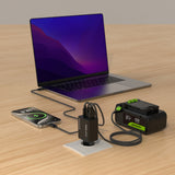 POWERALL 24V Starter Kit 4Ah USB-C Akku + 65W Ladegerät
