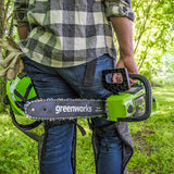 40V Kettensäge 35cm 1,5 kW - 2x 2Ah Akkus