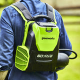 60V Rucksack-Laubbläser - 4Ah Akku
