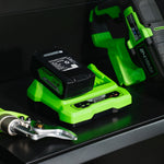 POWERALL 24V Starter Kit 2x 4Ah Akkus + Doppelladegerät