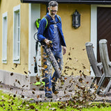 60V Rucksack-Laubbläser - 4Ah Akku