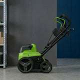 POWERALL 48V (24V x 2) Vertikutierer / Rasenlüfter 2-in-1 38cm - Ohne Akku