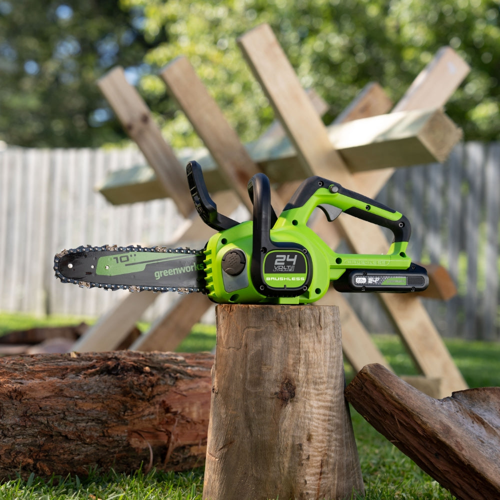 POWERALL 24V Kettensäge 25cm - Ohne Akku