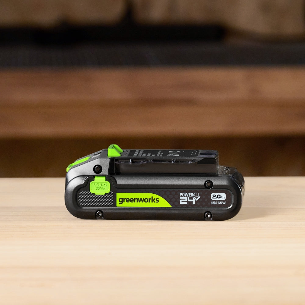 POWERALL 24V Starter Kit 2Ah USB-C Akku + 65W Ladegerät