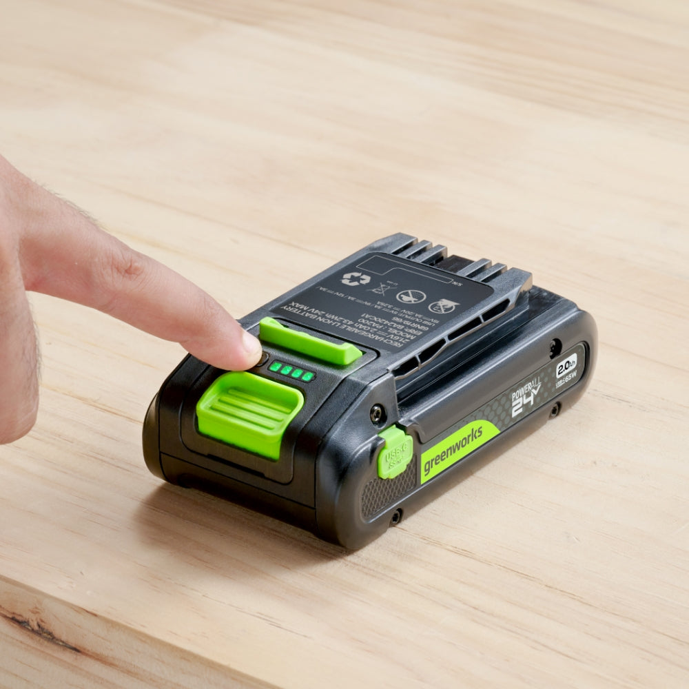 POWERALL 24V Starter Kit 2Ah USB-C Akku + 65W Ladegerät