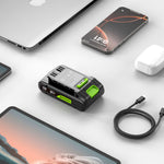 POWERALL 24V Starter Kit 2Ah USB-C Akku + 65W Ladegerät