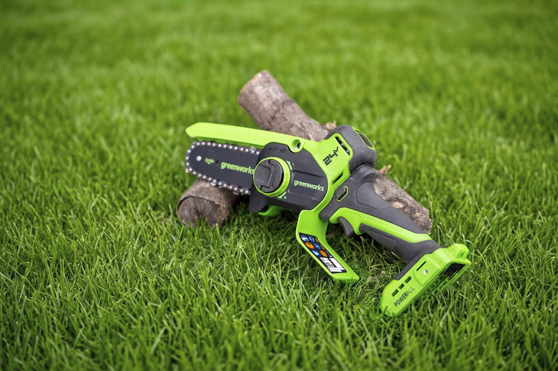 POWERALL 24V Mini-Kettensäge 10cm Gen. II - 2Ah Akku