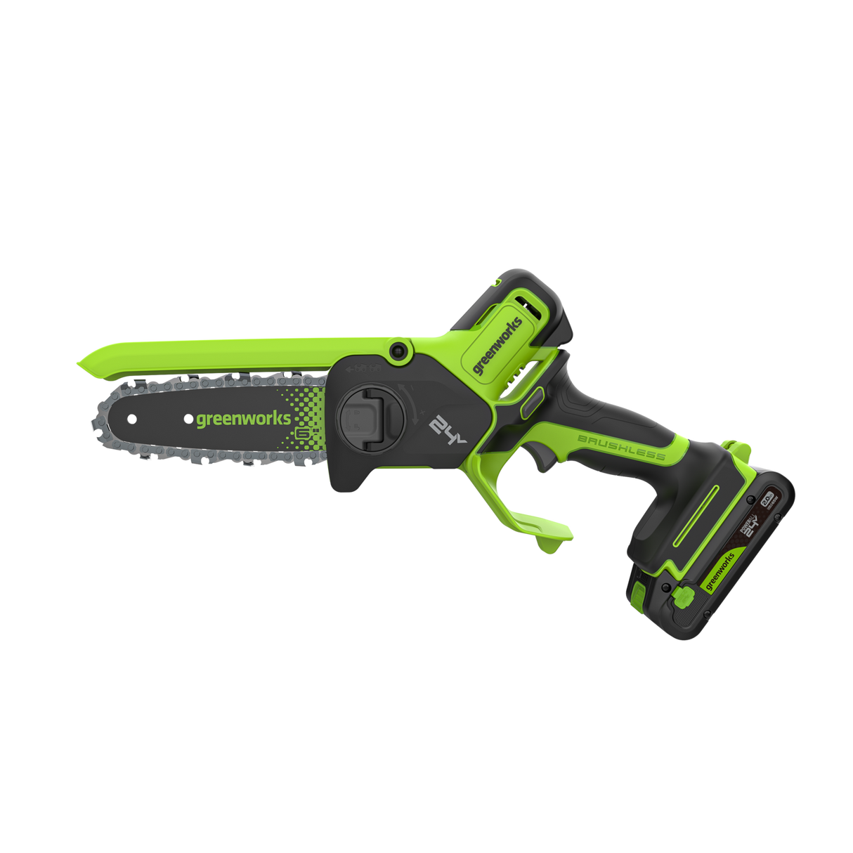 POWERALL 24V Mini-Kettensäge 15cm Gen. II - 2Ah Akku