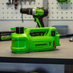 POWERALL 24V Reifenwechsel-Set - Wagenheber + Schlagschrauber 400 Nm
