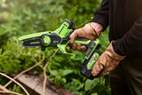 POWERALL 24V Mini-Kettensäge 10cm - 2Ah Akku