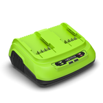 40V Dual-Slot-Schnellladegerät 8A