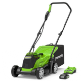 POWERALL 24V Rasenmäher 33cm - 2Ah Akku