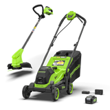 POWERALL 24V Rasenmäher 33cm + Rasentrimmer 25cm Gen. II Set