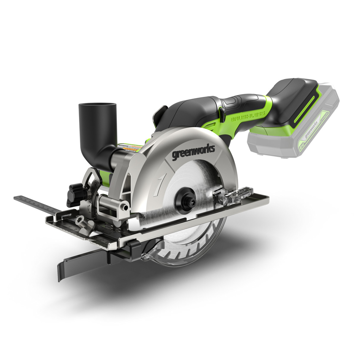 POWERALL 24V Mini-Handkreissäge - Ohne Akku