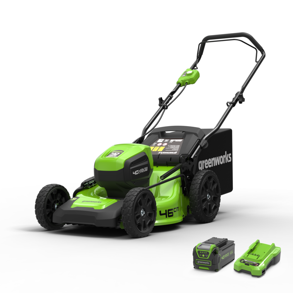 40V Rasenmäher 46cm - 4Ah Akku