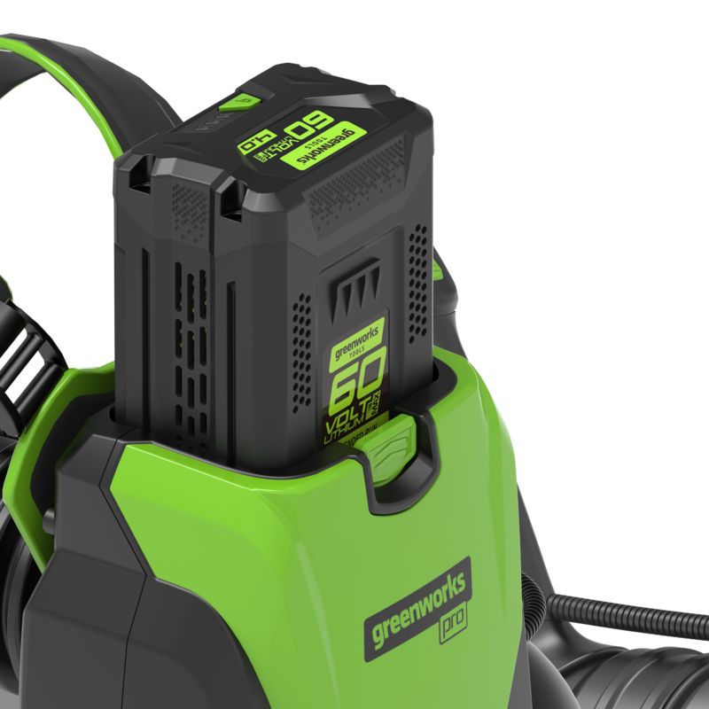 60V Rucksack-Laubbläser - 4Ah Akku