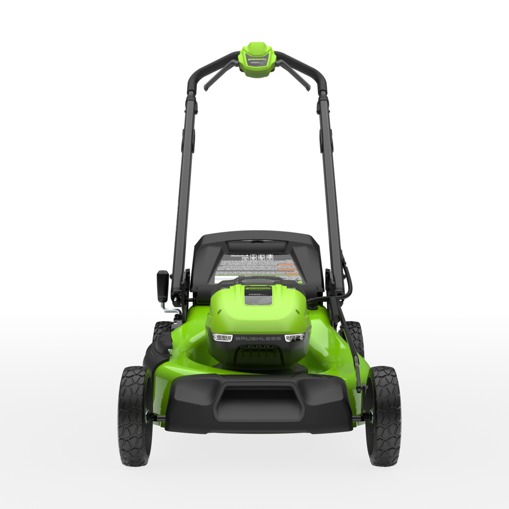 POWERALL 48V (24V x 2) Rasenmäher 51cm mit Radantrieb - 2x 6Ah Akkus