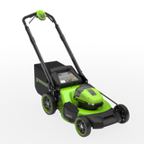 POWERALL 48V (24V x 2) Rasenmäher 51cm mit Radantrieb - 2x 6Ah Akkus